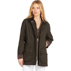 Barber Barn Jacket - Olive