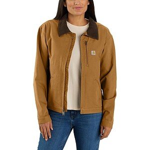 Carhartt Women's 106208 Women's Rugged Flex® Loose Fit Canvas Detroit