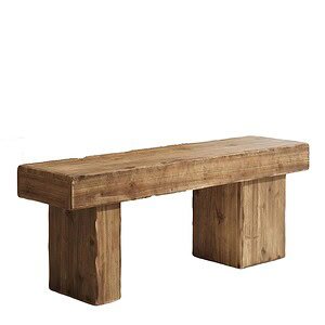 Tribewood Solid Wood Bench