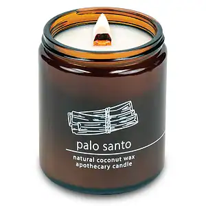 Palo Santo | Wood Wick Candle with Natural Coconut Wax Regular price