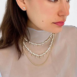 Roxane Ball Chain Necklace