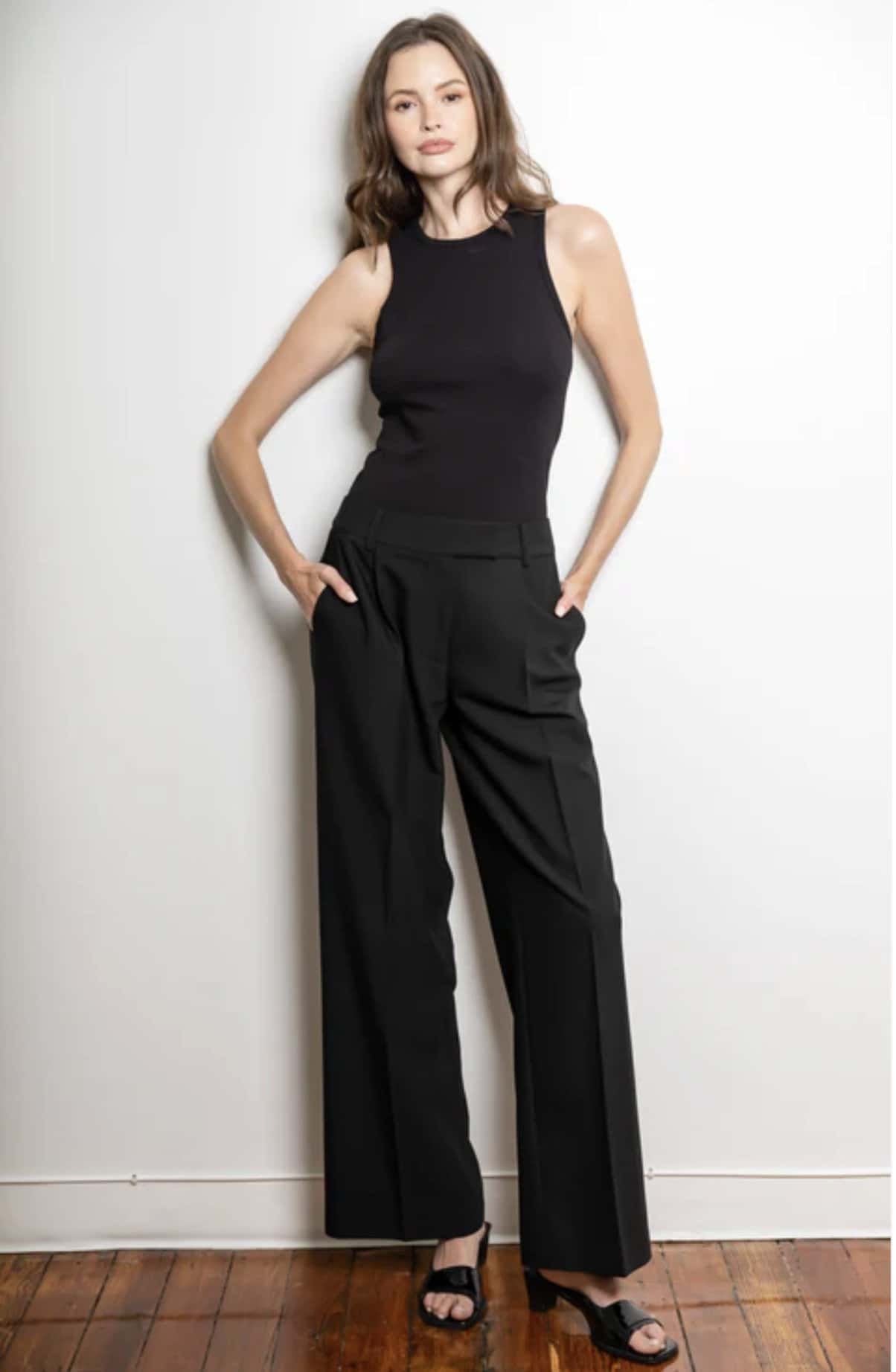 Cool Girl Pant - Navy - Image 3