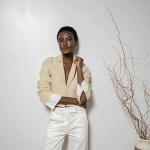 Downtown Jean - White