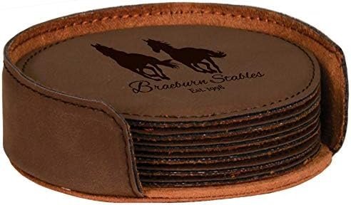 Leather Custom Coasters