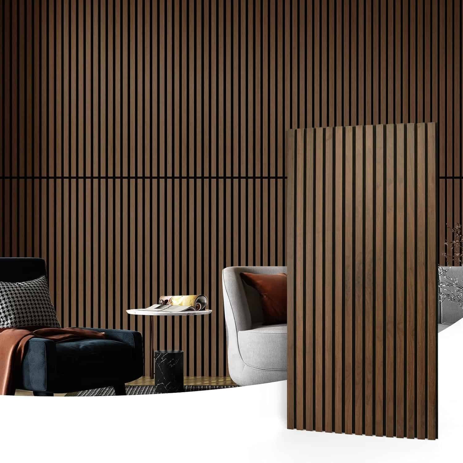 Wood Slat Wall Panels (2) 47.2x23.6 $99