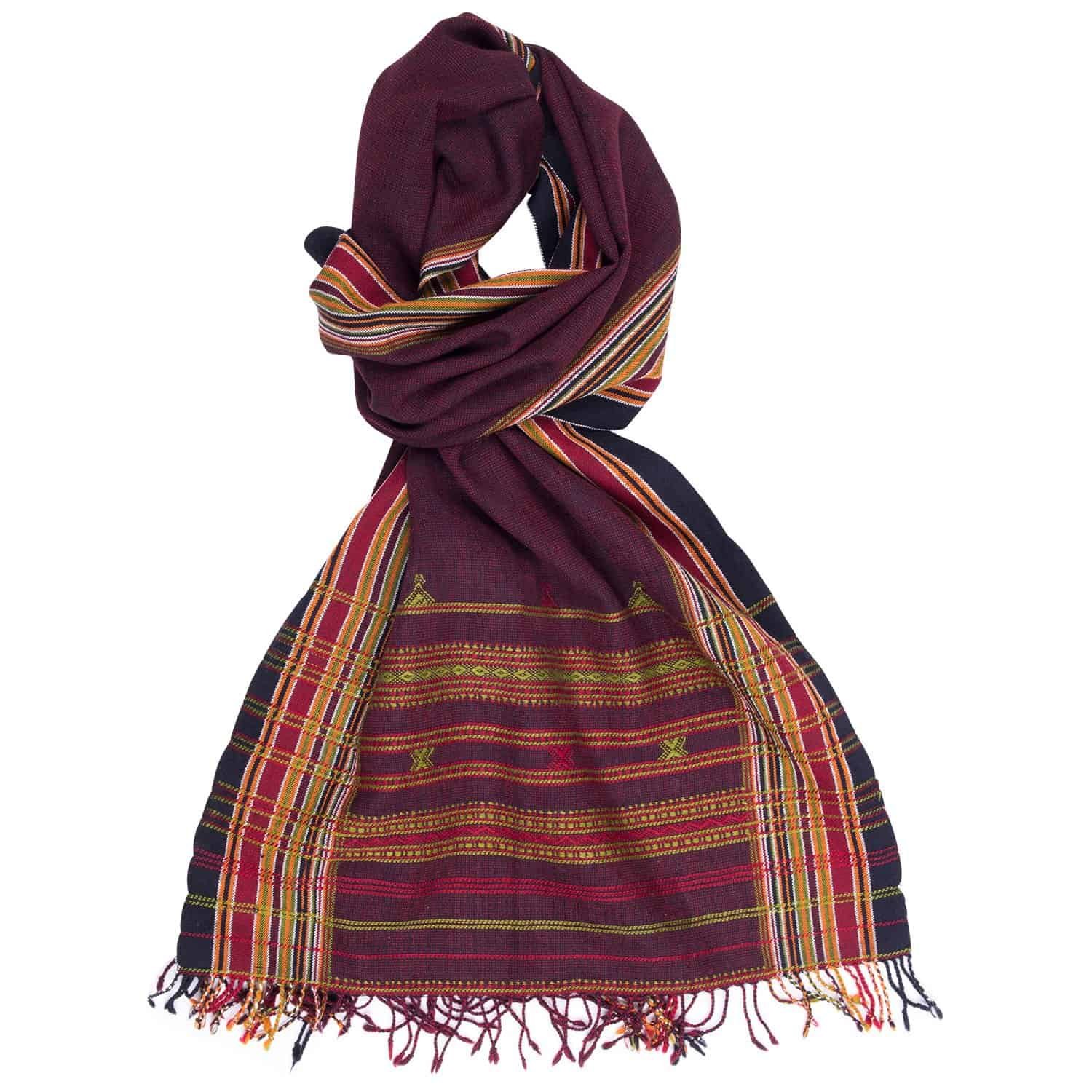 handmade indian wool scarves by magnolia living 14 different patterns