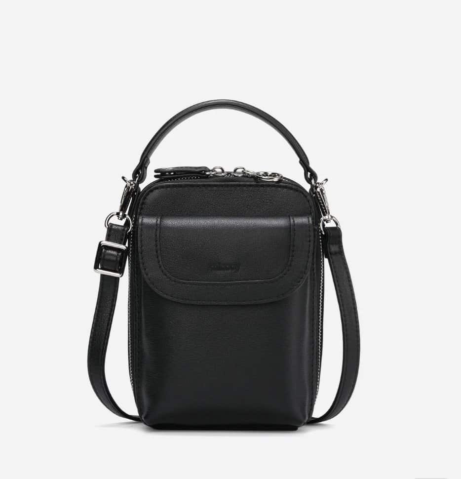 full grain genuine leather small capacity bags by minooy