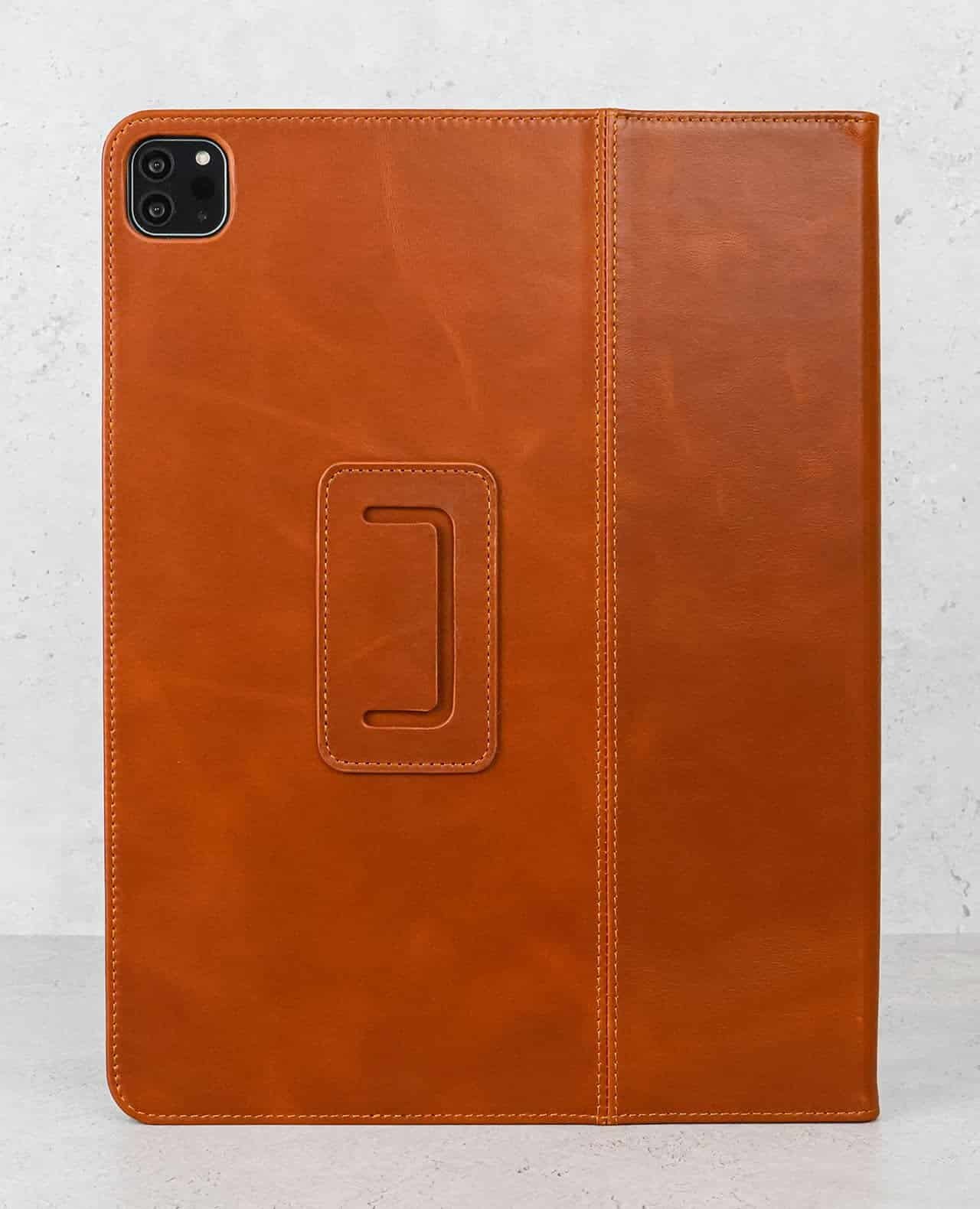 cowhide leather & microfelt ipad cases